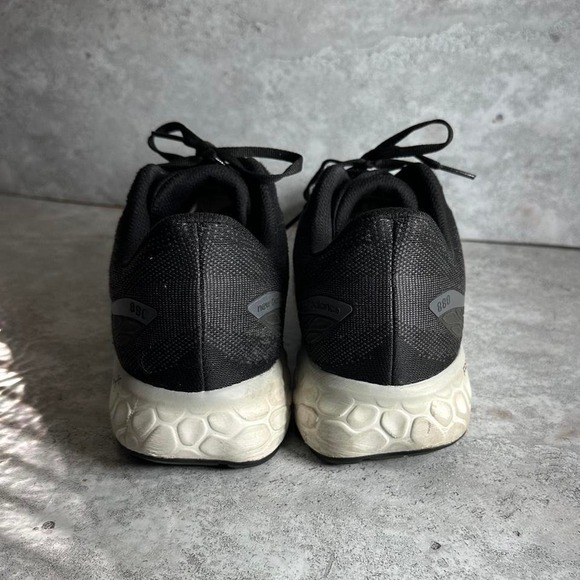 New Balance Fresh Foam x 880v12 M880B12 Black Aluminum Running Shoe Men Size 12 - Picture 4 of 7